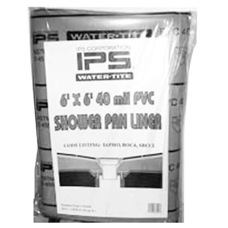 Huhtamaki Retail Business 6 x 6 in. Grey Shower Pan Liner HU577313